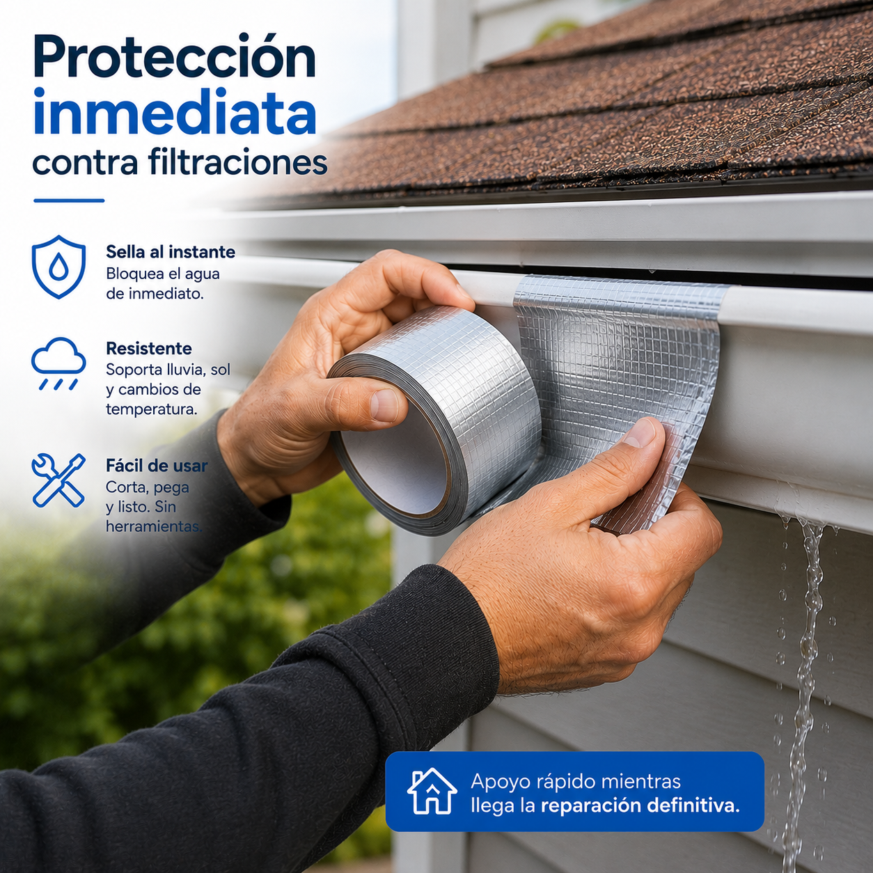 FlexTape Pro - Sello impermeable duradero